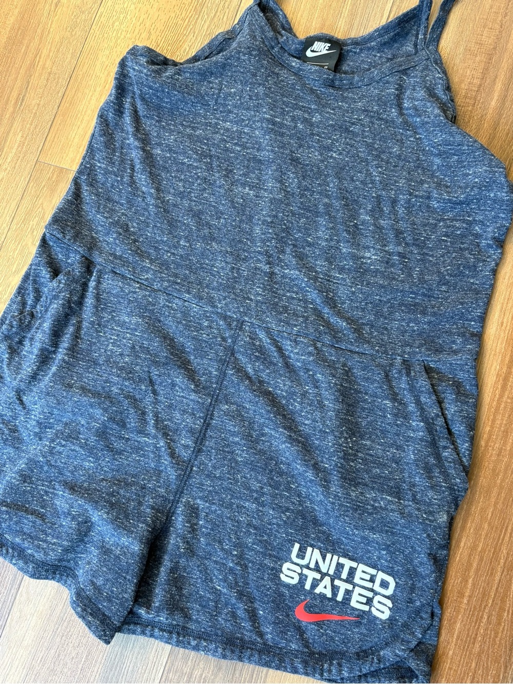 NWT Nike United States Navy Romper w/pockets